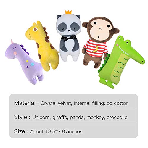Kelendle Seat Belt Pillow Kids Car Seat Belt Cover Vehicle Shoulder Pads Car Seatbelt Cushion for Kids Seat Strap Pillows Kids Animal Travel Pillow - Image 2